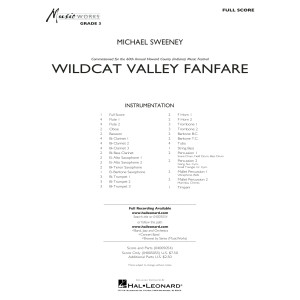 Wildcat Valley Fanfare - Conductor Score (Full Score)